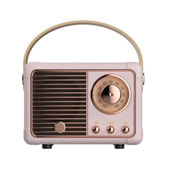 Retro głośnik Bluetooth bezprzewodowy Subwoofer USB do ładowania głośnik