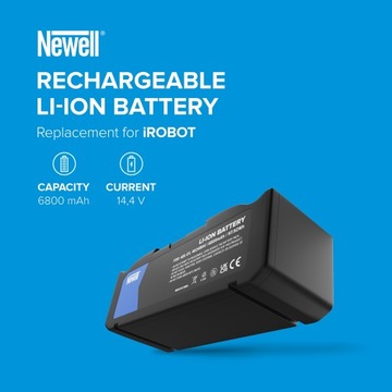 Аккумулятор Newell для iRobot Roomba J7 Series 6800 мАч