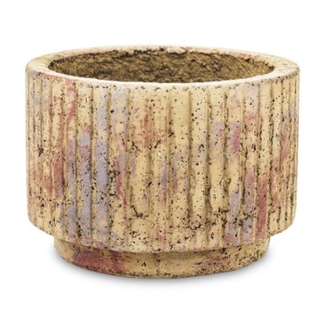 DONICZKA BEŻOWA 11x16cm PRZECIERANA CEMENTOWA