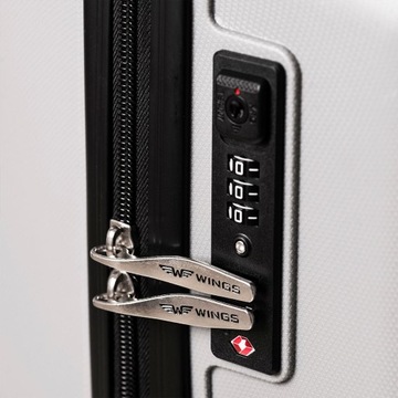 ПРОЧНЫЙ СРЕДНИЙ ЧЕМОДАН M 64L ПОЛИПРОПИЛЕНОВЫЙ Q181BK