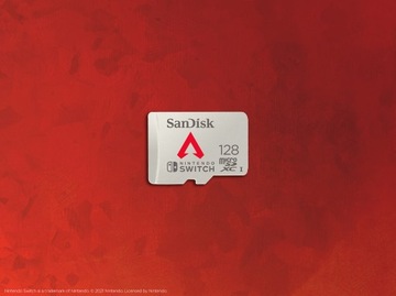 Карта памяти SanDisk 128 ГБ для Nintendo Apex Legends microSD