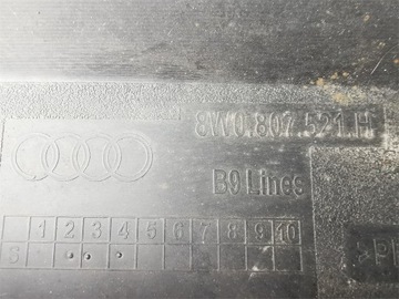 AUDI A4 B9 AVANT COMBI СПОЙЛЕР БАМПЕР ДИФФУЗОР ЗАДНИЙ S-LINE