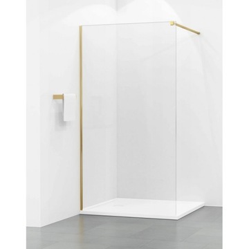 Ścianka Prysznicowa Walk In W9 60cm Złote okucia