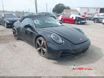 Porsche 911 992 2020 Porsche 911 2020 r., 3,0L CARRERA 4S CABRIOLET 3.0 Benzyna 443KM
