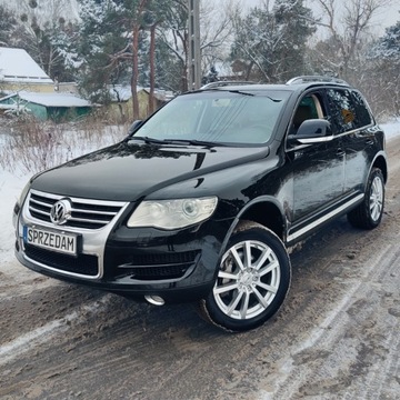 Volkswagen Touareg I 3.0 TDI 225KM 2007 Volkswagen Touareg Volkswagen Touareg 3.0TDI V6 4x4 Jasne Skory Super Kond