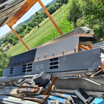 крыша, тележка, полуприцеп, полуприцеп, тентованный Эдша