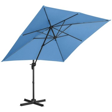 Синий садовый зонт UNI_UMBRELLA_2SQ250BL
