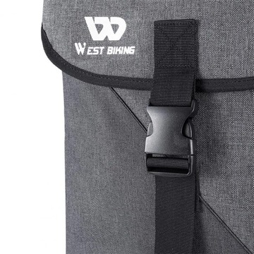 Полезная сумка для багажника велосипеда, двухсторонняя нейлоновая задняя сумка для велосипеда