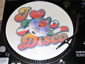 SLIPMATA ITALO DISCO 12 ДЮЙМОВ ИДЕАЛЬНЫЙ ПОДАРОК ​​ДЛЯ ФАНАТЕЛЯ