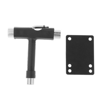 Trucki do deskorolki 5.0 Koła 52mm ABEC 11 Riser Pads Sprzęt Czerwone łożyska