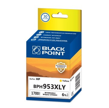 Tusz Black Point do HP F6U18AE OfficeJet 8730 XL