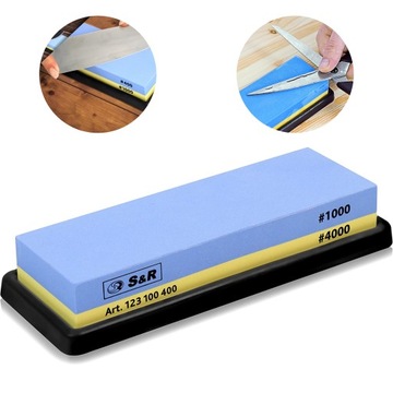 КАМЕНЬ ДЛЯ ЗАТОЧКИ НОЖЕЙ ДВУХСТОРОННИЙ КАМЕНЬ ДЛЯ ЗАТОЧКИ НОЖЕЙ