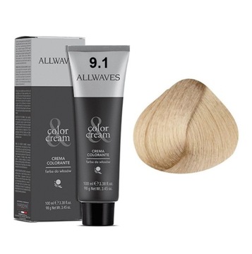 ALLWAVES FARBA DO WŁOSÓW 9.1 100ml