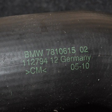 7810615 LEVÝ PŘÍVOD INTERCOOLER BMW 5 F10 2012