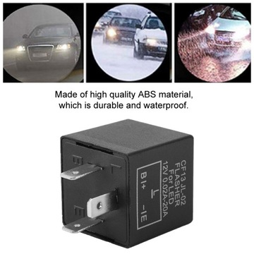 Электронное регулируемое реле светодиодной мигалки