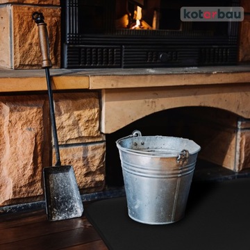 ПРОТИВЕНЬ 600х800ММ ДЛЯ КАМИНА ДЛЯ ЗАПЕЧЕНИЯ КОЗЫ, ЗАЩИТНАЯ СТАЛЬ, ЧЕРНЫЙ