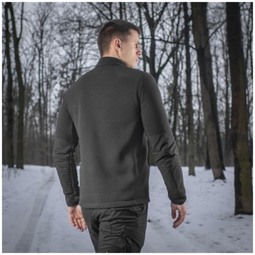 СВИТШОТ МУЖСКОЙ POLAR SENATOR FLEECE POLARTEC M-TAC ЧЕРНЫЙ L
