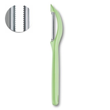 Victorinox 7.6075.42, obieraczka, dwukierunkowe ostrze ruchome, ząbkowane
