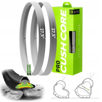 Wkładki antydobiciowe Cush Core PRO 27,5