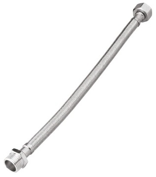 Wężyk elastyczny do wody 70 cm 1/2x1/2 wąż giętki wewnętrzno- zewnętrzny