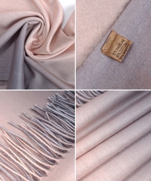 СТИЛЬНЫЙ ТЕПЛЫЙ ШАРФ большой OMBRE SHADED с шарфом бахромой - НОВЫЕ ЦВЕТА