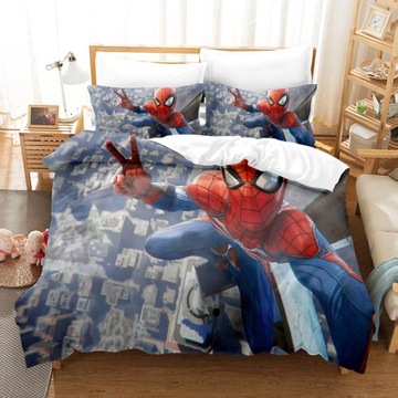 Prześcieradło pikowania z serii Spider-Man 3-częściowy zestaw