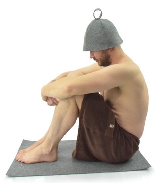 sauna, zestaw do sauny MĘSKI XXL
