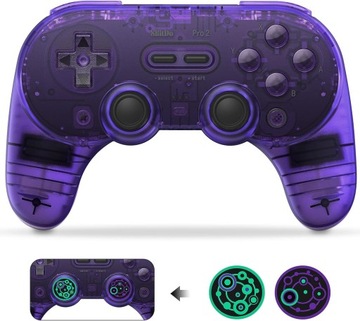 8BitDo Pro 2 Bluetooth-геймпад, фиолетовый