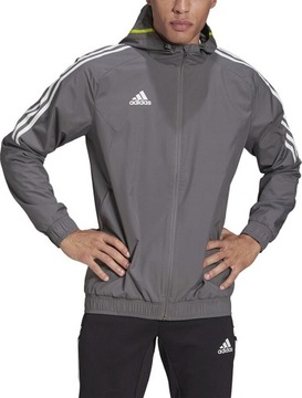 KURTKA MĘSKA ADIDAS CONDIVO 20 ALL-WEATHER JACKET GRAFITOWA HD2293 r M