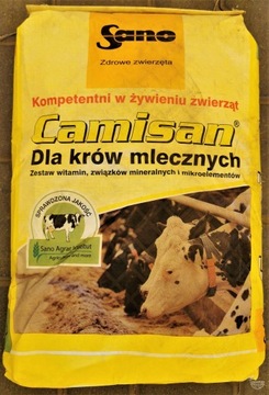 SANO CAMISAN 25KG dla krów mlecznych oraz płodnych