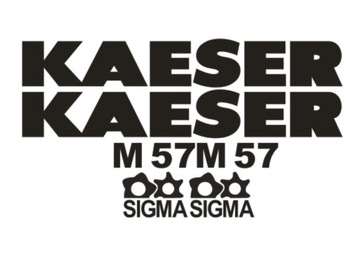 Naklejki oklejenie KAESER M 57
