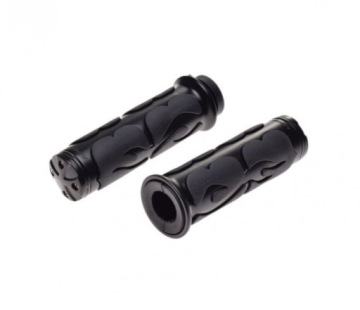 MANETKA CALOWA CZARNA GUMA