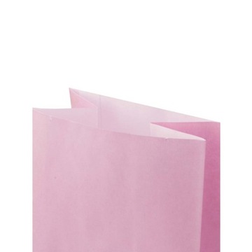 БУМАЖНЫЙ ПАКЕТ BLOCK 10x6,5x28 см ПАСТЕЛЬНО-РОЗОВЫЙ для ДНЕЙ РОЖДЕНИЯ