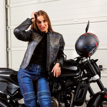 Мотоциклетный шлем с открытым лицом W-TEC Café Racer M