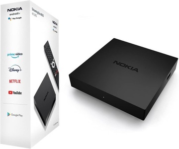 Nokia BOX 8010 4K Медиаплеер Android TV HDMI Chromecast USB