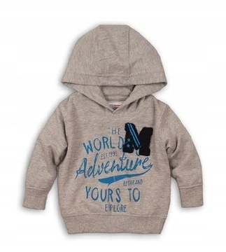 Bluza Minoti Arctic 2 r. 122/128 szara