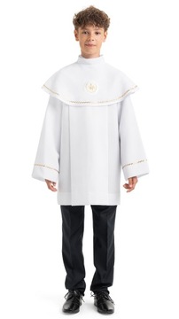 Alba komunijna - krótka dla chłopca - r. 128