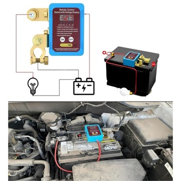 ZDALNY AUTOMATYCZNY WYŁĄCZNIK ODŁĄCZNIK AKUMULATORA AUTOMATYCZNE WYŁĄCZANIE