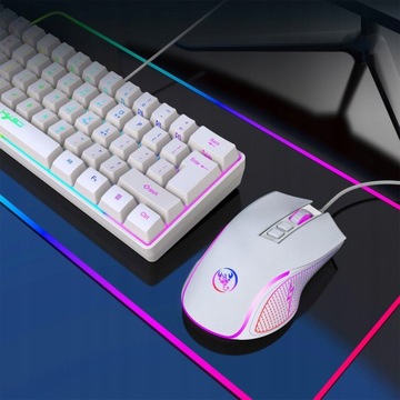 Игровое кресло, мышь с RGB-подсветкой, сменная 7