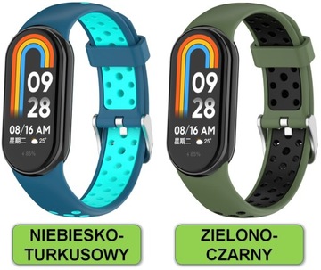 РЕМЕНЬ, БРАСЛЕТ ДЛЯ СМАРТБАНДА XIAOMI MI BAND 8 ВЫБОР СУПЕР ЦВЕТОВ |