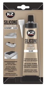 SILIKON BEZBARWNY BLISTER 85G WYSOKOTEMPERATUR. 350C PŁYNNA USZCZELKA