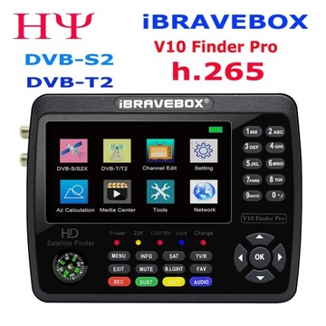 IBRAVEBOX V10 Finder Pro H.265 DVB-S2/T2 Расширенный поиск