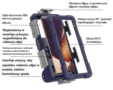 ВОДОНЕПРОНИЦАЕМЫЙ ЧЕХОЛ ДЛЯ ТЕЛЕФОНА ДЛЯ ПОГРУЖЕНИЯ 15 М ДЛЯ СЕРИЙ IPHONE И GALAXY