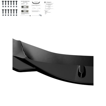 DOPLNĚNÍ PŘEDNÍHO NÁRAZNÍKU DO AUDI A5 (F5) SPORTBACK 2019- ČERNÁ LESK