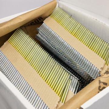 Гвозди кольцевые оцинкованные для гвоздезабивателя 3,1х90