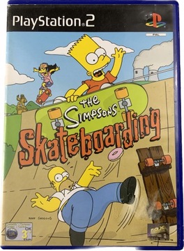 THE SIMPSONS SKATEBOARDING płyta bdb+ PS2