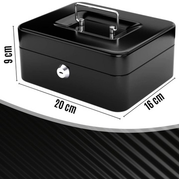 БОЛЬШАЯ МЕТАЛЛИЧЕСКАЯ КАССЕТА МОНЕТЫ БАНКНОТЫ БОЛЬШОЙ СЕЙФ XXXL