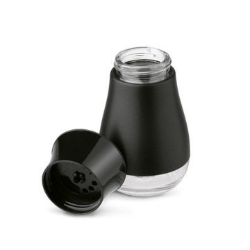 CHLEBAK Czarny DESKA + 2 przyprawnik SÓL PIEPRZ Tadar Iconic 34 x 18 x 12,5