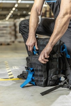 РЮКЗАК СУМКА ДЛЯ ИНСТРУМЕНТОВ Слесарные пряжки Heavy Duty, усиленные HOEGERT