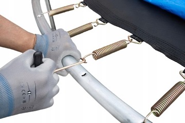 САДОВЫЙ батут 312 СМ, 10 ФУТОВ С СЕТКОЙ И ЛЕСТНИЦЕЙ